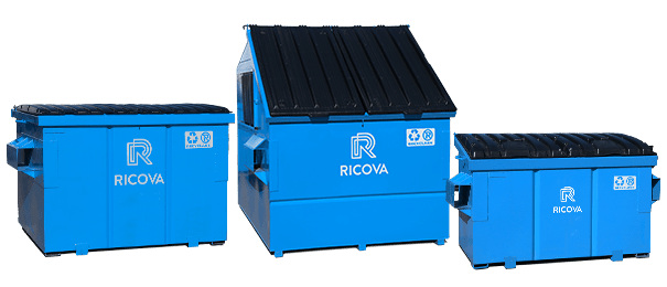 Mockup containers Ricova